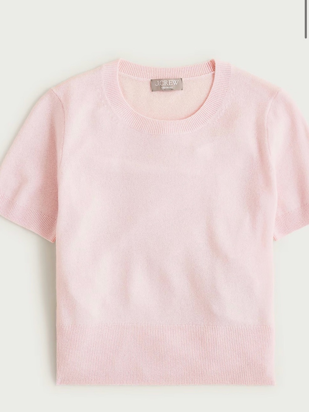 MADEWELL S Cashmere shrunken T-shirt CA082 $128